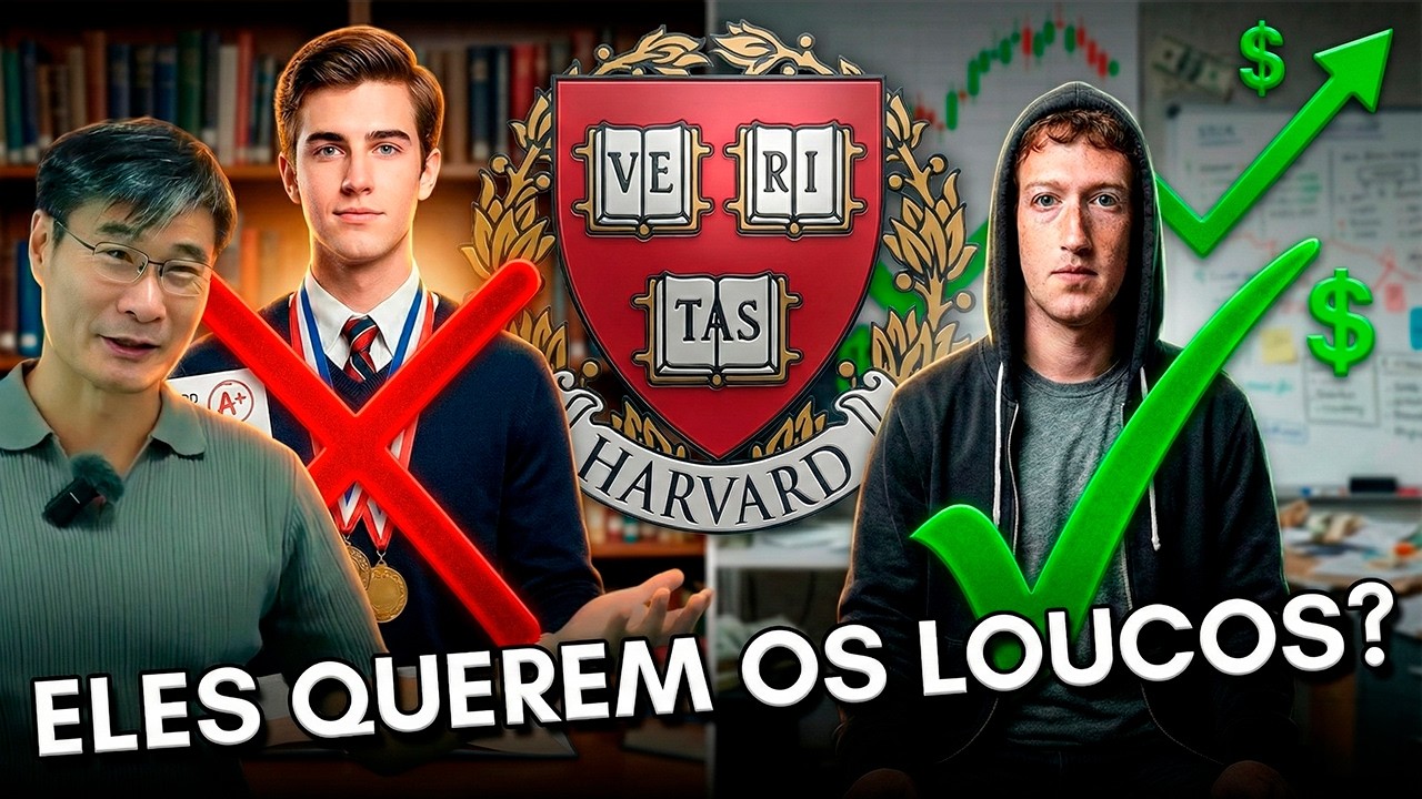 HARVARD NÃO QUER VOCÊ: Por que Eles Rejeitam Alunos 
