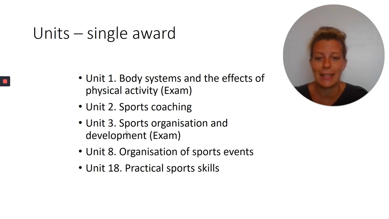 PE A Level and Level 3 Cambridge Technical in Sport