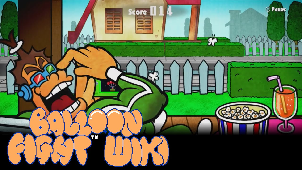 Game & Wario- Gamer (Balloon Fighter Cameo)