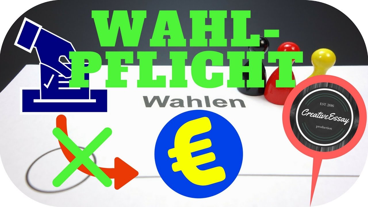 Wahlpflicht?! KURZ ERKLÄRT | #CreativeEssay