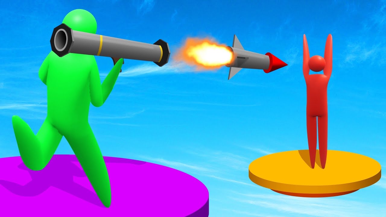 STICK FIGHT In 3D = WORLDS BEST GAME! (Super Smash)