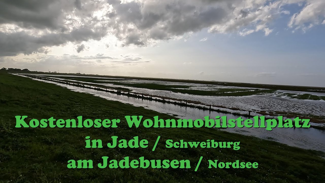Kostenloser Wohnmobilstellplatz in Jade / Schweiburg am Jadebusen / #nordsee