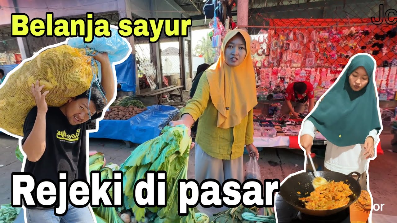 REJEKI BELANJA KE PASAR⁉️ BAWA PULANG SATU KARUNG 