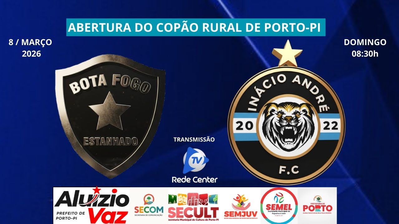 ESTANHADO X IN&Aacute;CIO ANDR&Eacute;  abertura do Cop&atilde;o Rural de Porto-PI