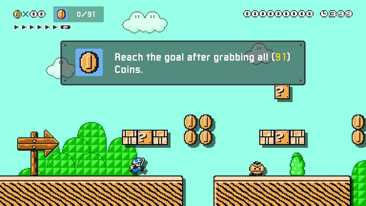 SMM2 Course Showcase: The Daily Ninety-One Special