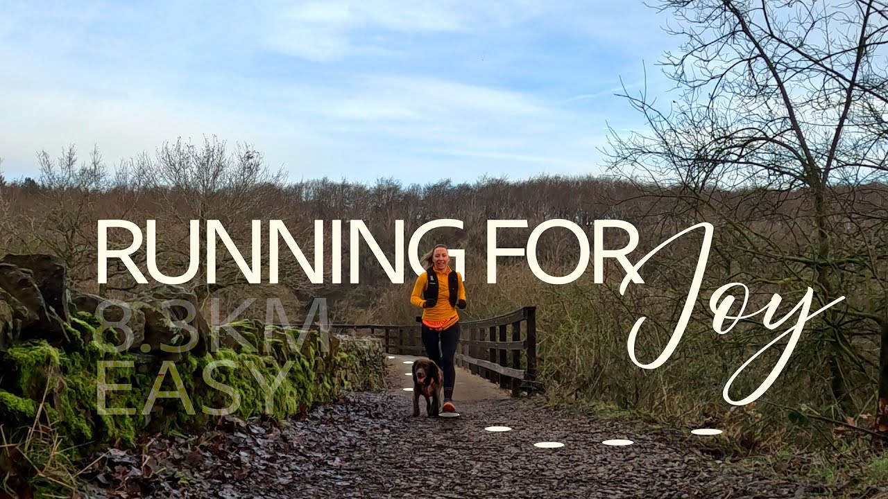 8k Easy Run | Woodland Paths with Dog