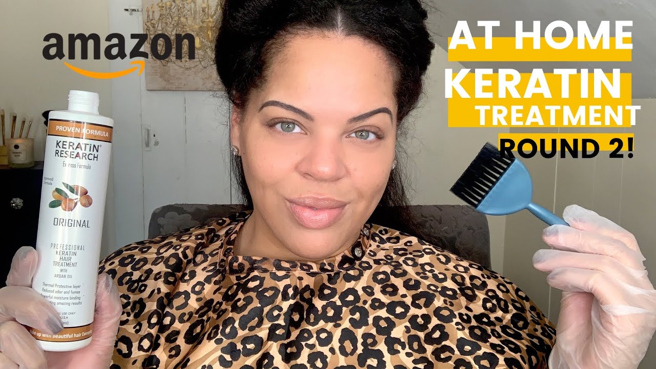 I Did A Keratin Treatment At Home!  Round 2