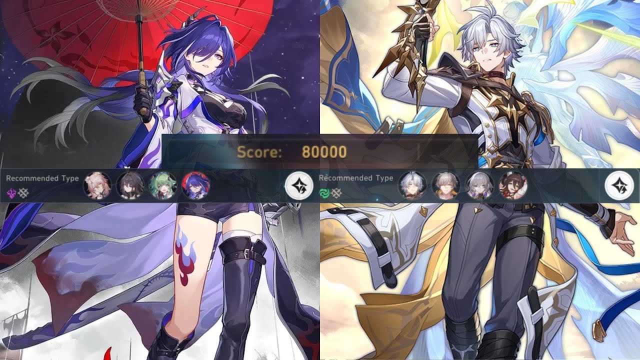 Acheron E6S2 & Phainon E2S1 80000 Score 3.4's Pure Fiction | Honkai Star Rai