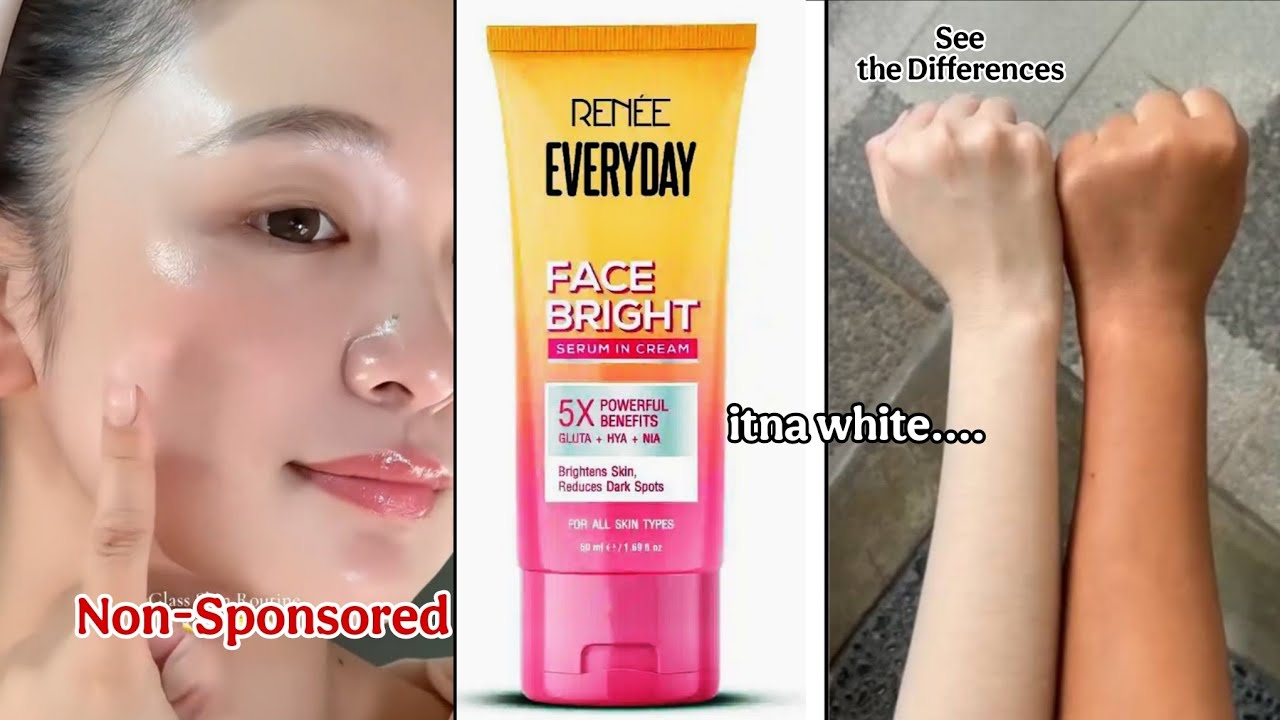 New Viral Renee Everyday Face Bright Serum Cream || Renee Face Bright Cream