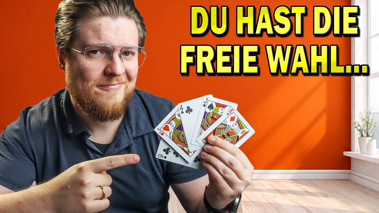 Dieser Anfänger-Kartentrick sieht nach Profi-Magie aus