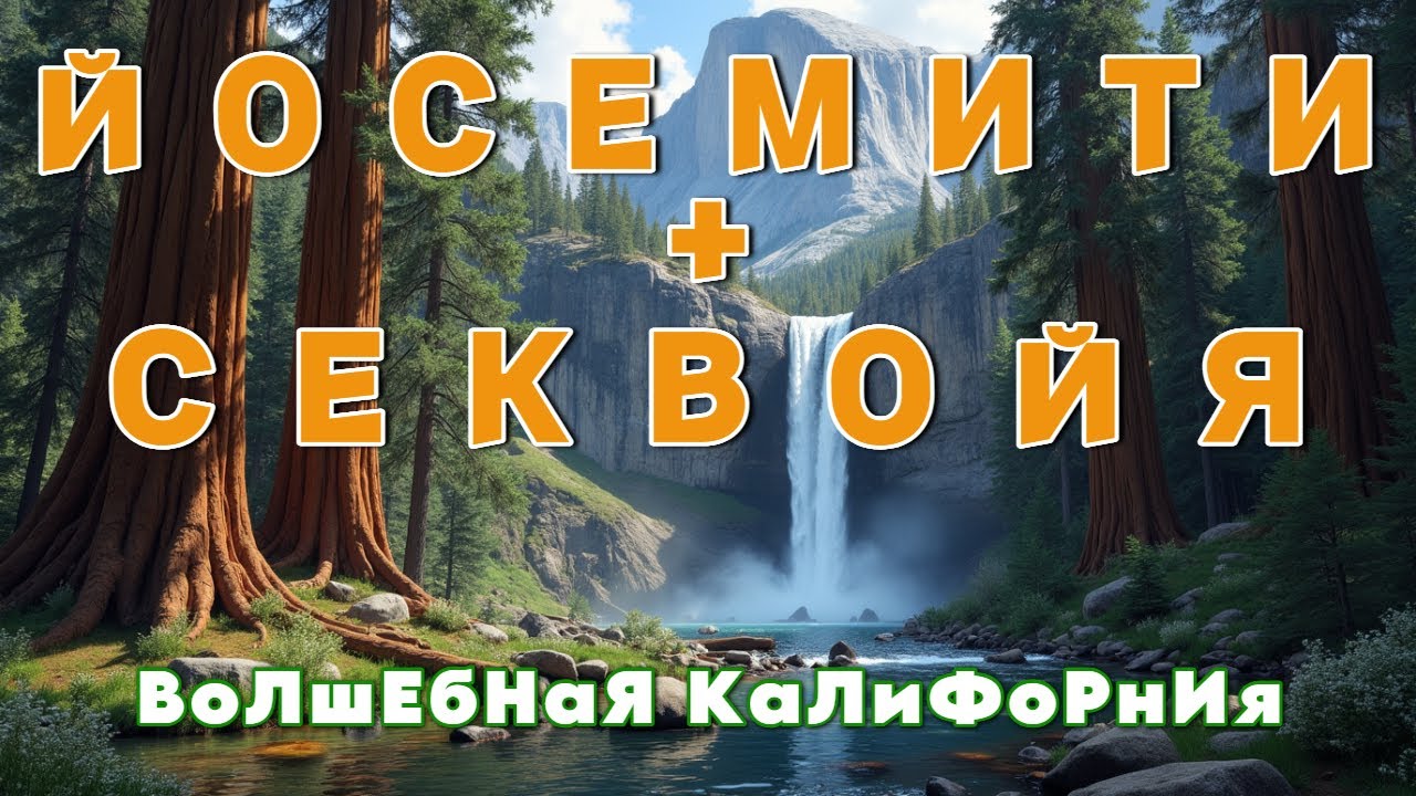 ЙОСЕМИТИ и СЕКВОЙЯ | Два самых крутых парка Калифорнии в одном видео