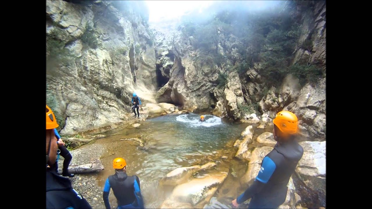 Canyoning gorges de Termenet (canyon de Termes ou Terminet) avec Oxygen Aventure