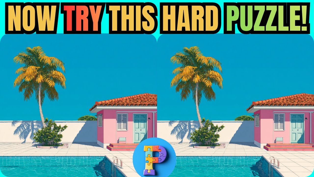 Raise Your IQ With This Puzzle! 🧩Spot The Difference!🧩 Can you find all five?