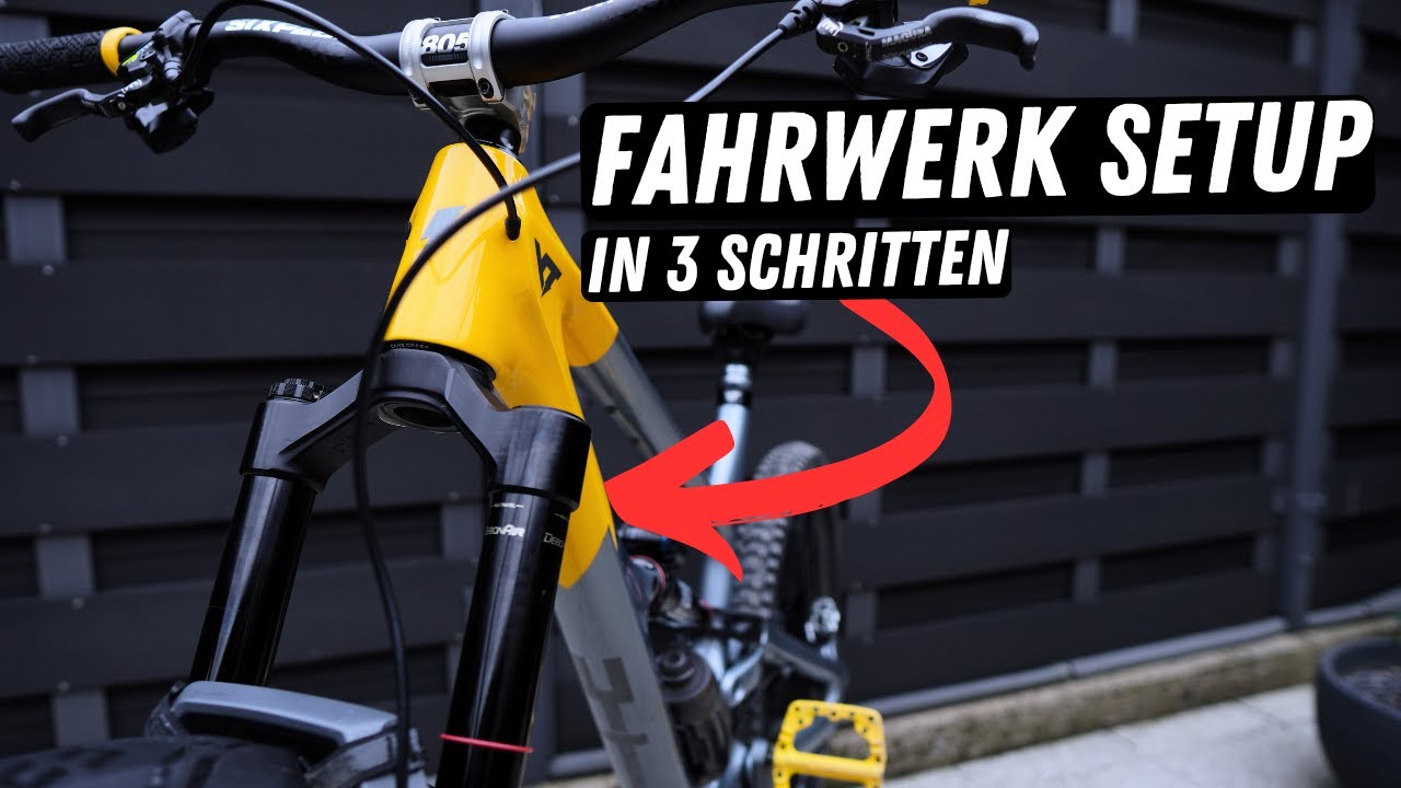 Fahrwerk einstellen in 3 Schritten - Mountainbike