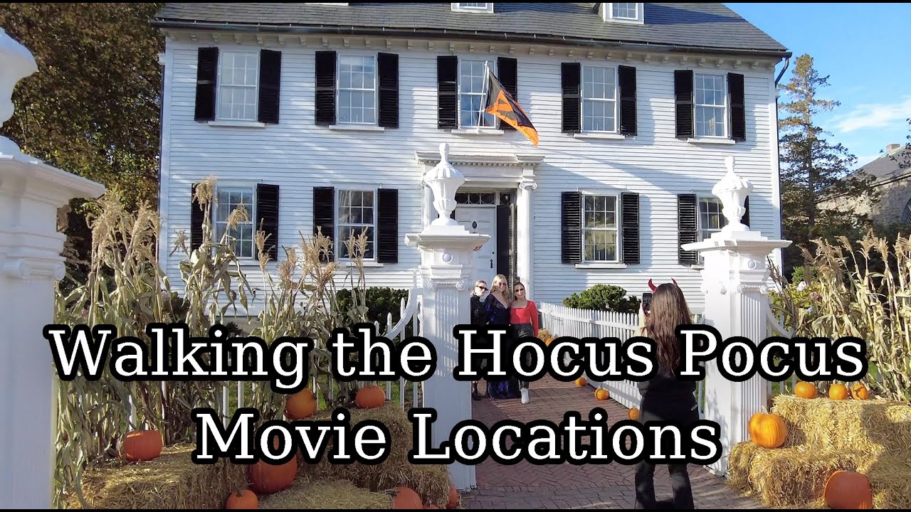 🎬 Walk Through the Real Hocus Pocus Filming Locations in Salem — Halloween Weekend Tour 🎃