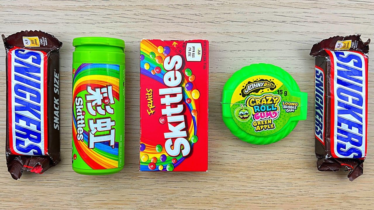 Colorful Sweet Crunch ASMR 🍬 | Tingly Candy Eating Sounds