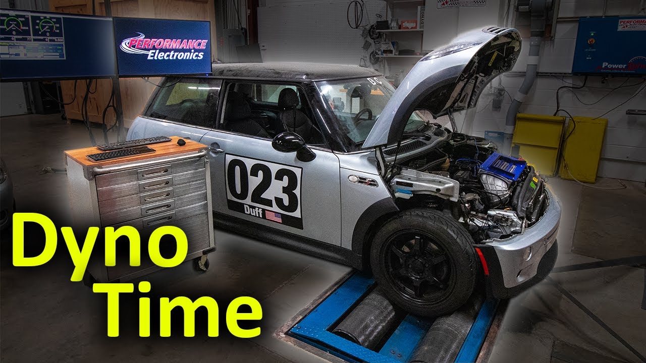 R53 Mini Build - Part 3 (Dyno & Dragy Results)