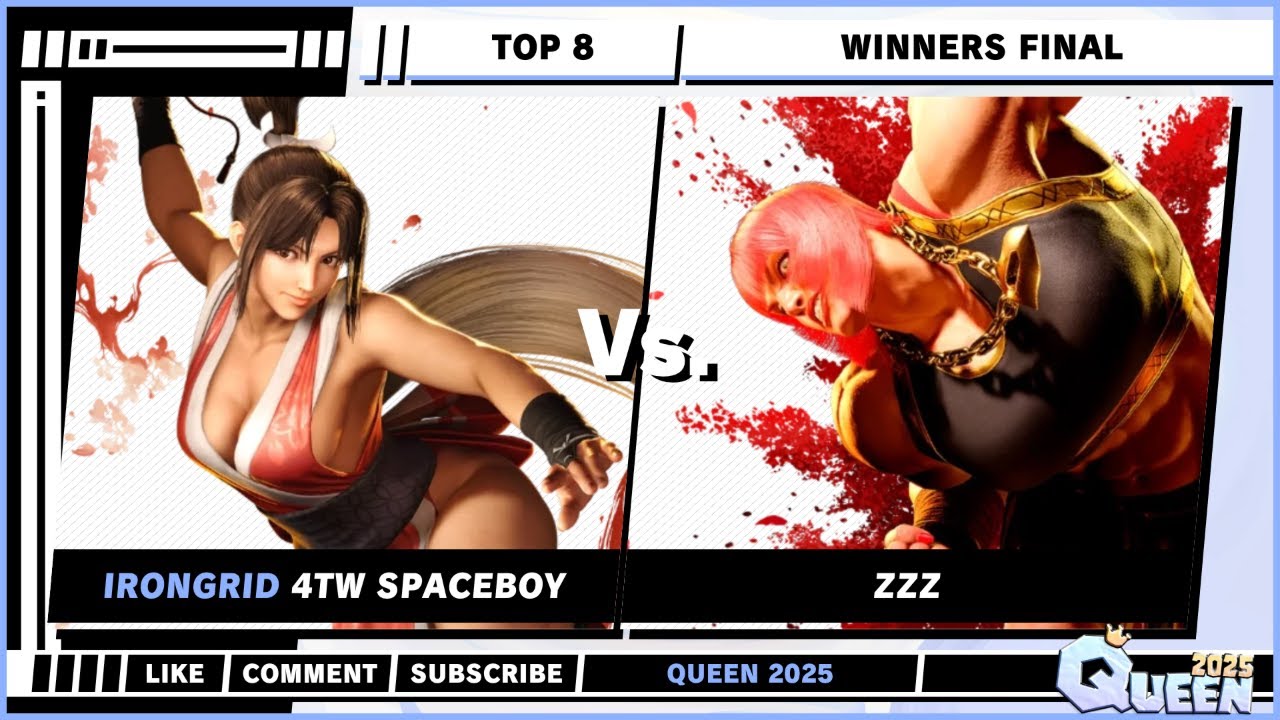 Queen 2025 - Топ-8 - Финал победителей - 4TW SpaceBoy (Май) против zzz (Мариса) - SF6 - Street Fi...