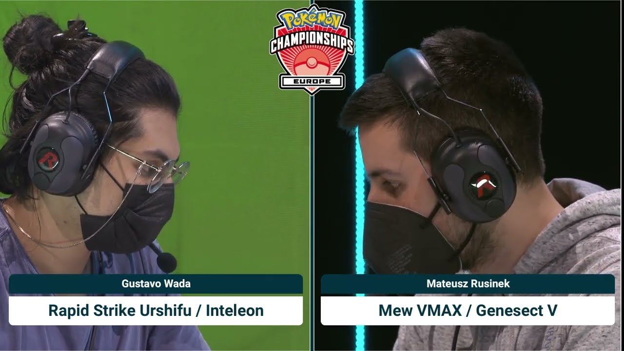 TOP 4 Gustavo Wada Vs Mateusz Rusinek Pokémon Europe International Championships
