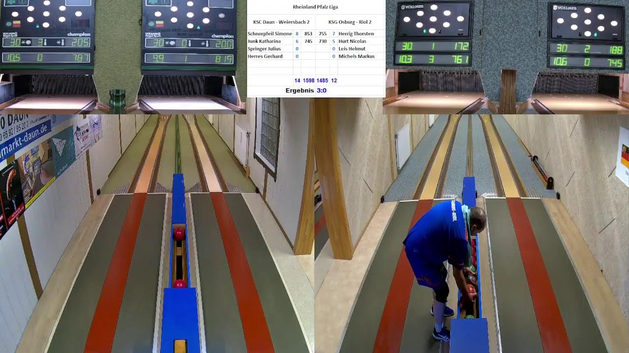 KSC Daun-Weiersbach 2 vs. KSG Osburg - Riol 2  - 13. Spieltag -RLP Liga 2025/2026