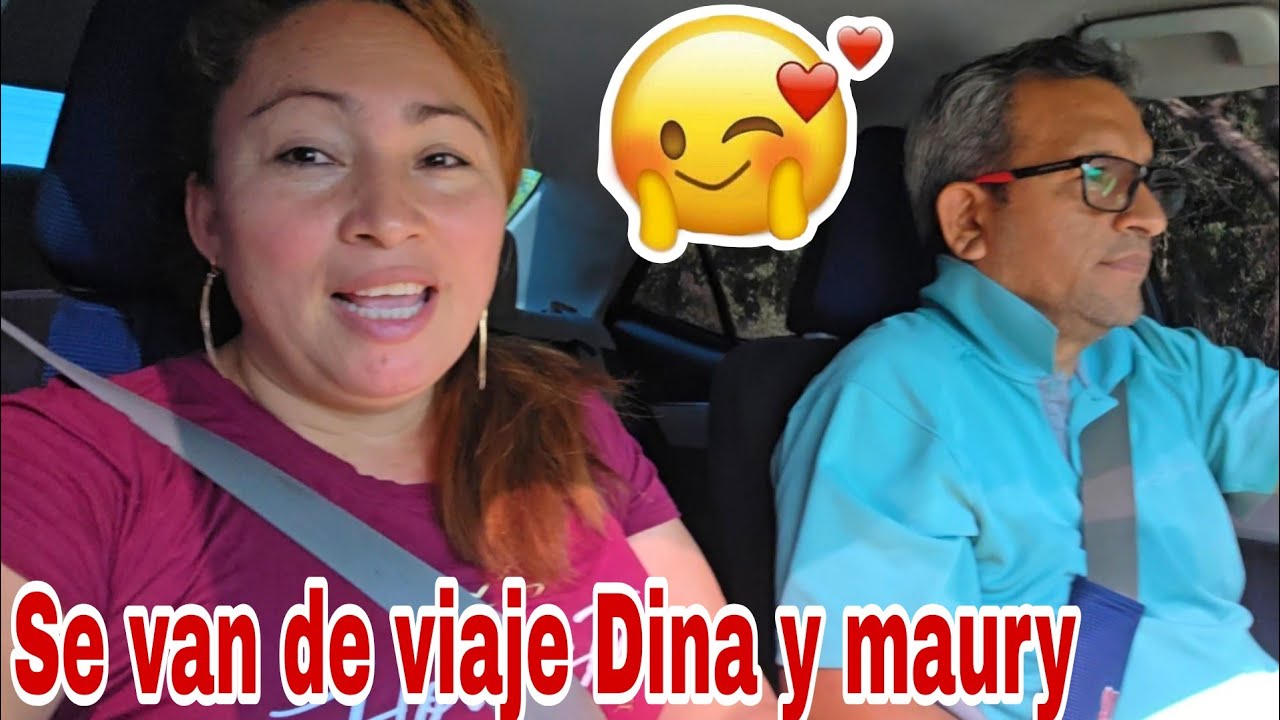 Se van de viaje Dina y maury les dicen para donde van y que aran😱🤣😳