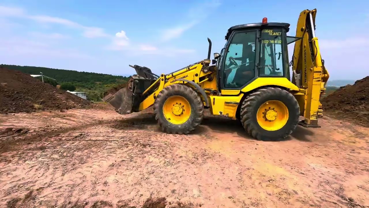 Hidromek 102s bekoloder (mudanya Söğütpınar köyü temel kazısı hafriyatı) #hidromek#hafriyat#mudanya