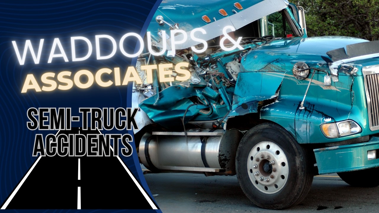 Waddoups Law: Your Semi-Truck Accident Attorney