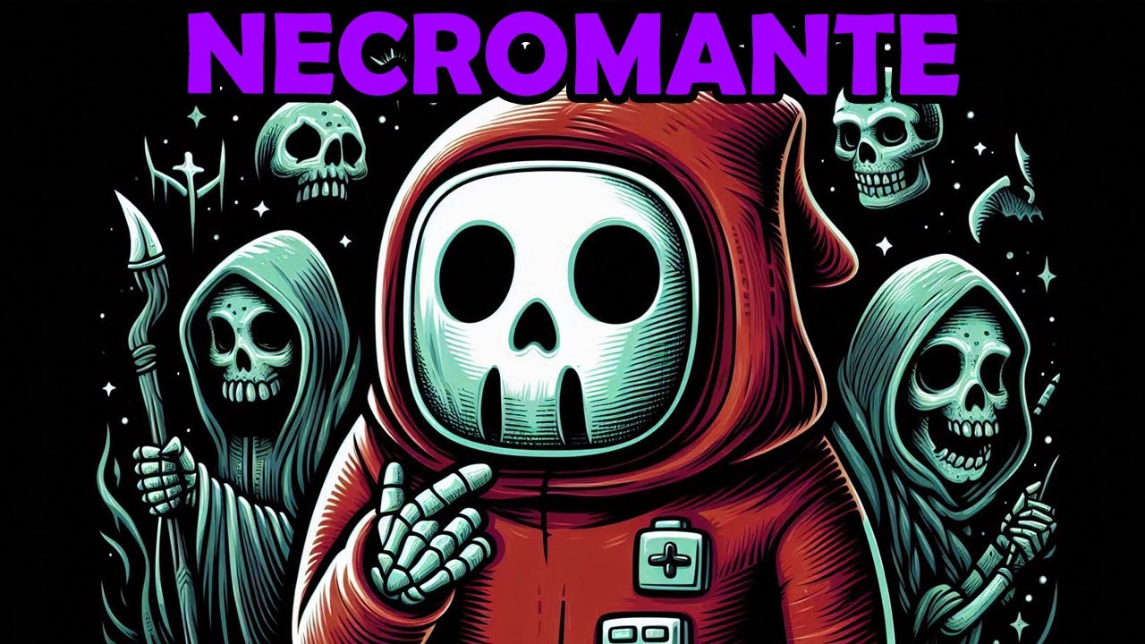 Virei o NECROMANTE e CRIEI UM EXÉRCITO DE MORTOS VIVOS no Among Us