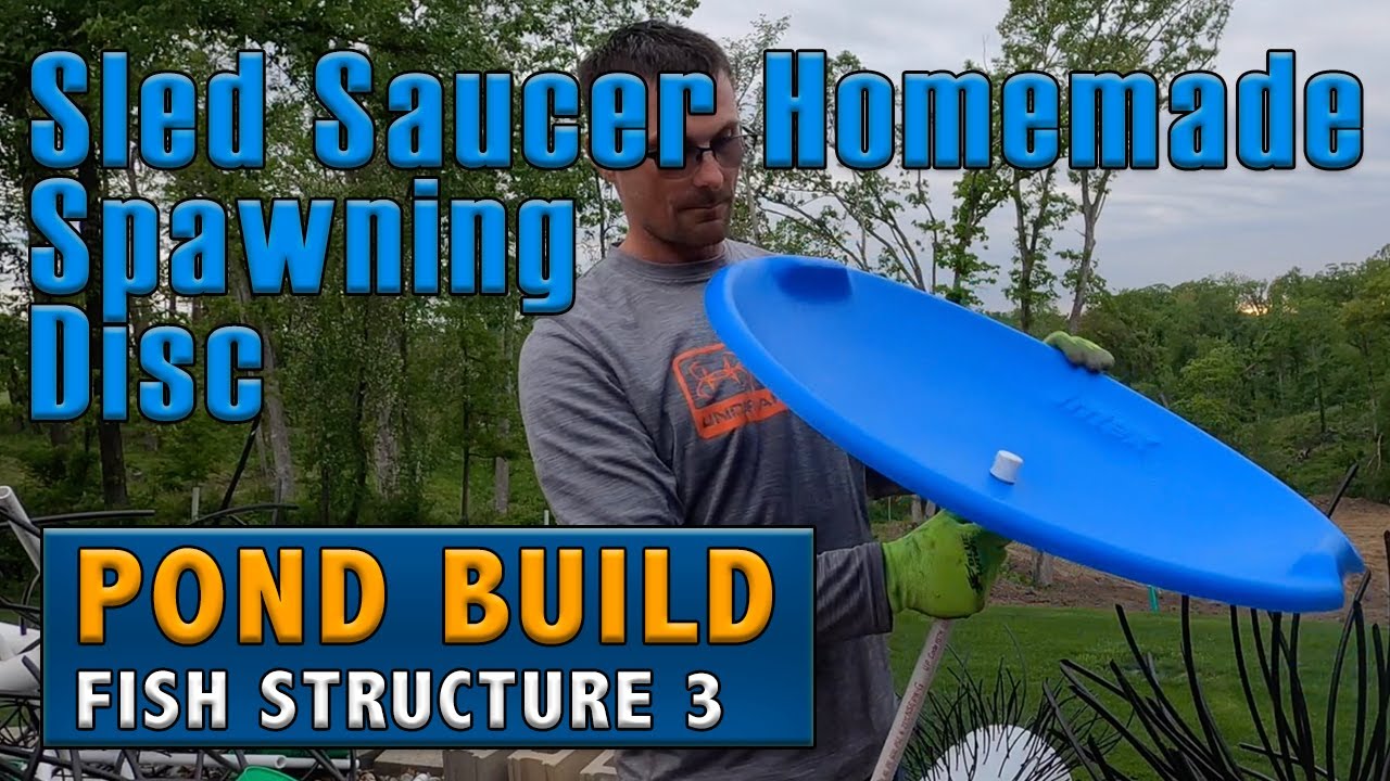 Homemade Fish Spawning Disc - Increase natural fish reproduction with artificial spawning structure