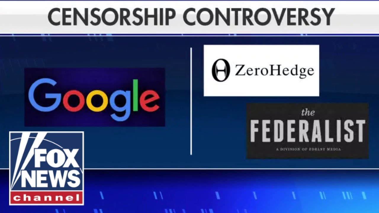 'The Five' get into heated argument over accusations of Google censorship