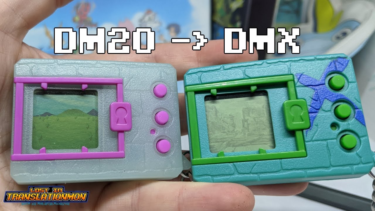 Digital Monster X and Digimon Ver20th Customisation and Shell Swap