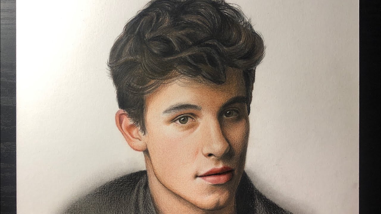 Shawn Mendes drawing