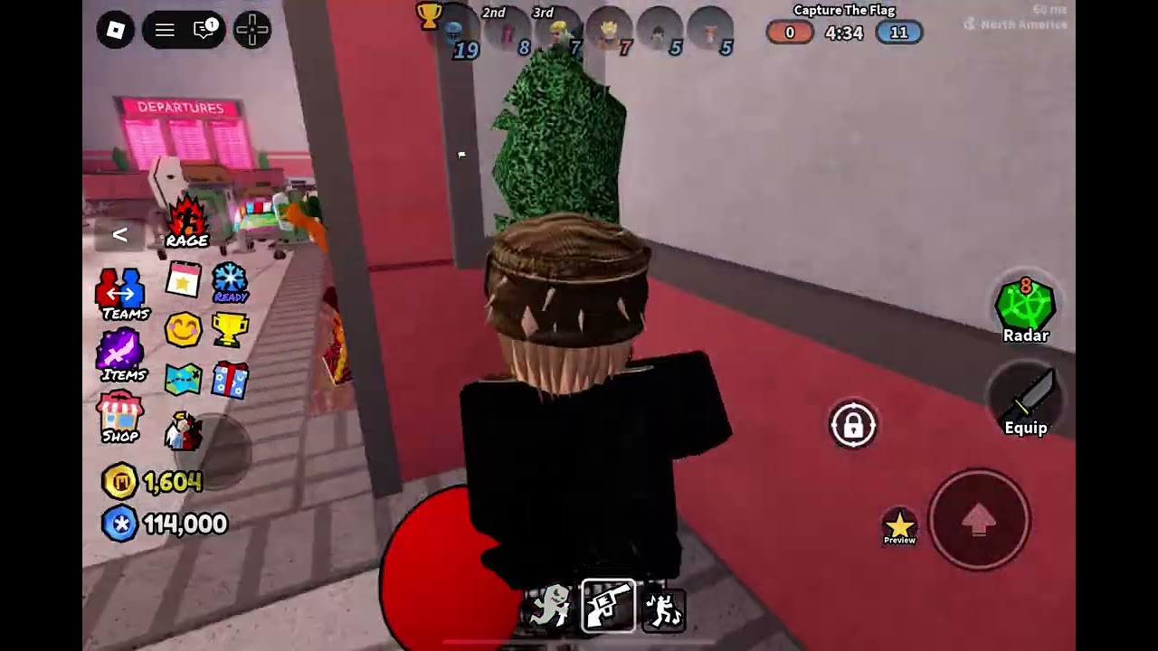 Playing sharp on Roblox! ￼ No flags captured…￼ The other team was try harding.