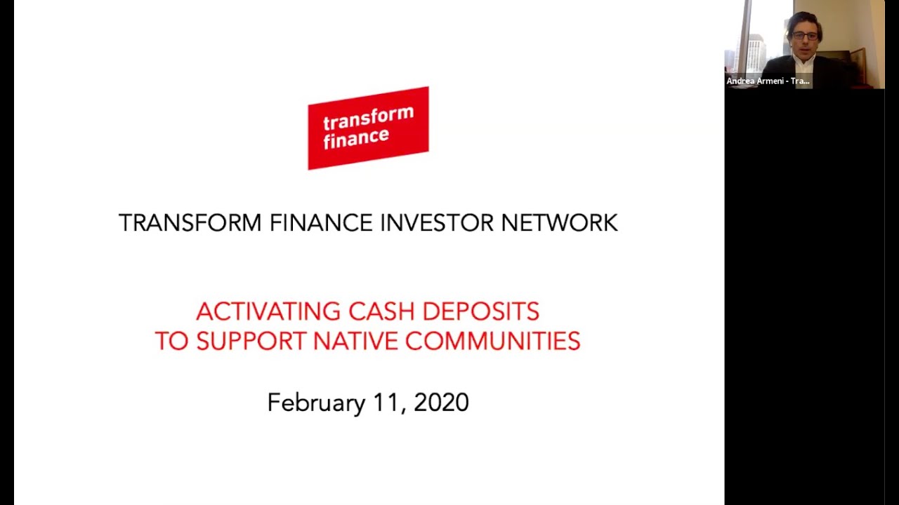 TFIN Webinar with Native American Bank – Activating Cash Deposits to Support Native Communities