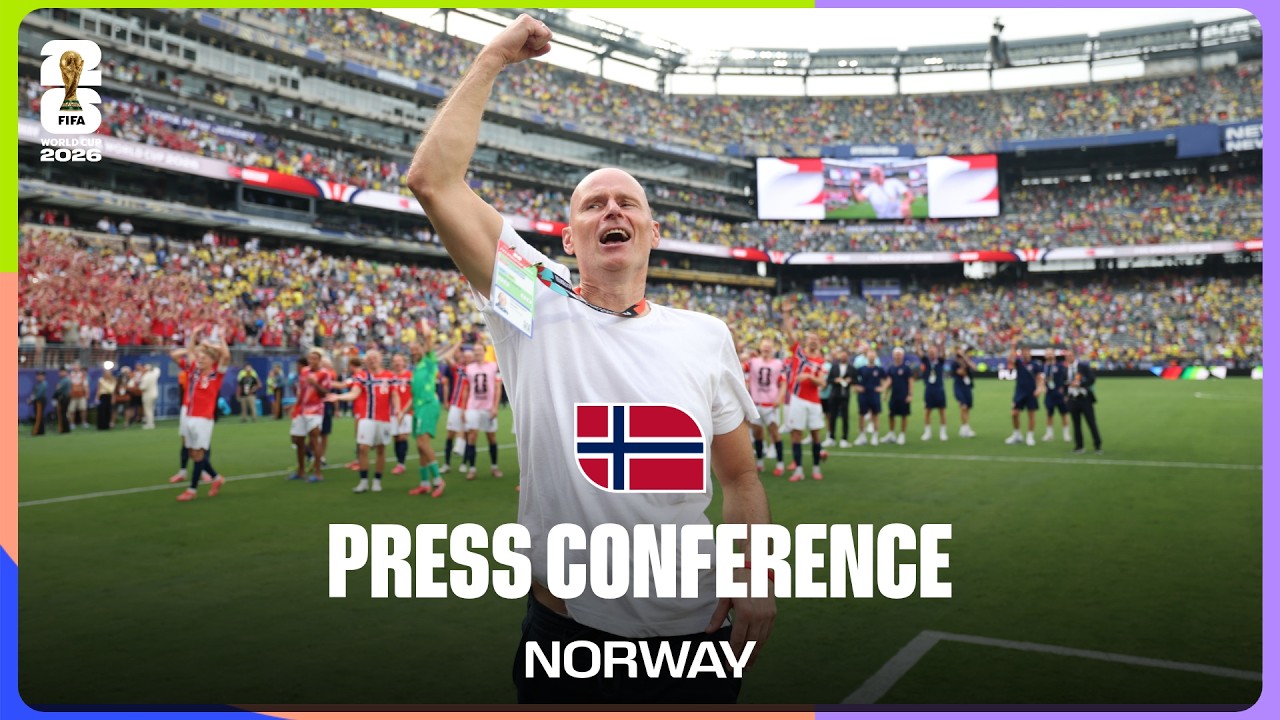 Post-Match Press Conference: Norway's St&aring;le Solbakken On The 2-1 Win Over Brazil