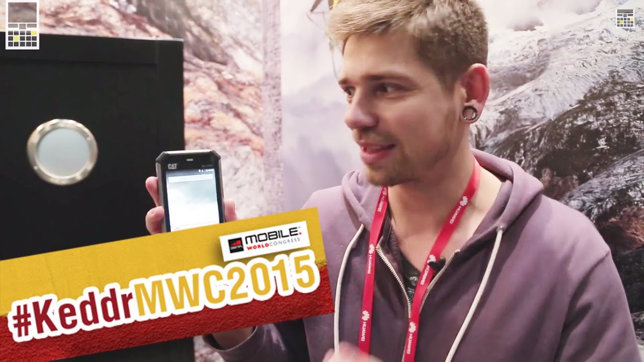 CAT S50 - первый взгляд на смартфон - MWC2015