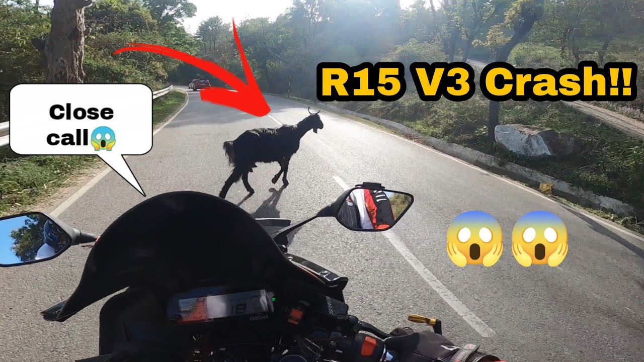 My Crash😫😫!!! Horrible Incident R15 V3 Accident