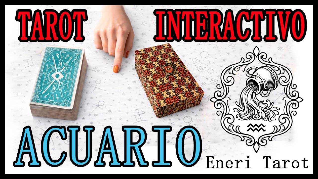 ACUARIO ♒️ TAROT INTERACTIVO AMOR ❤️ ELIGE TU OPCIÓN