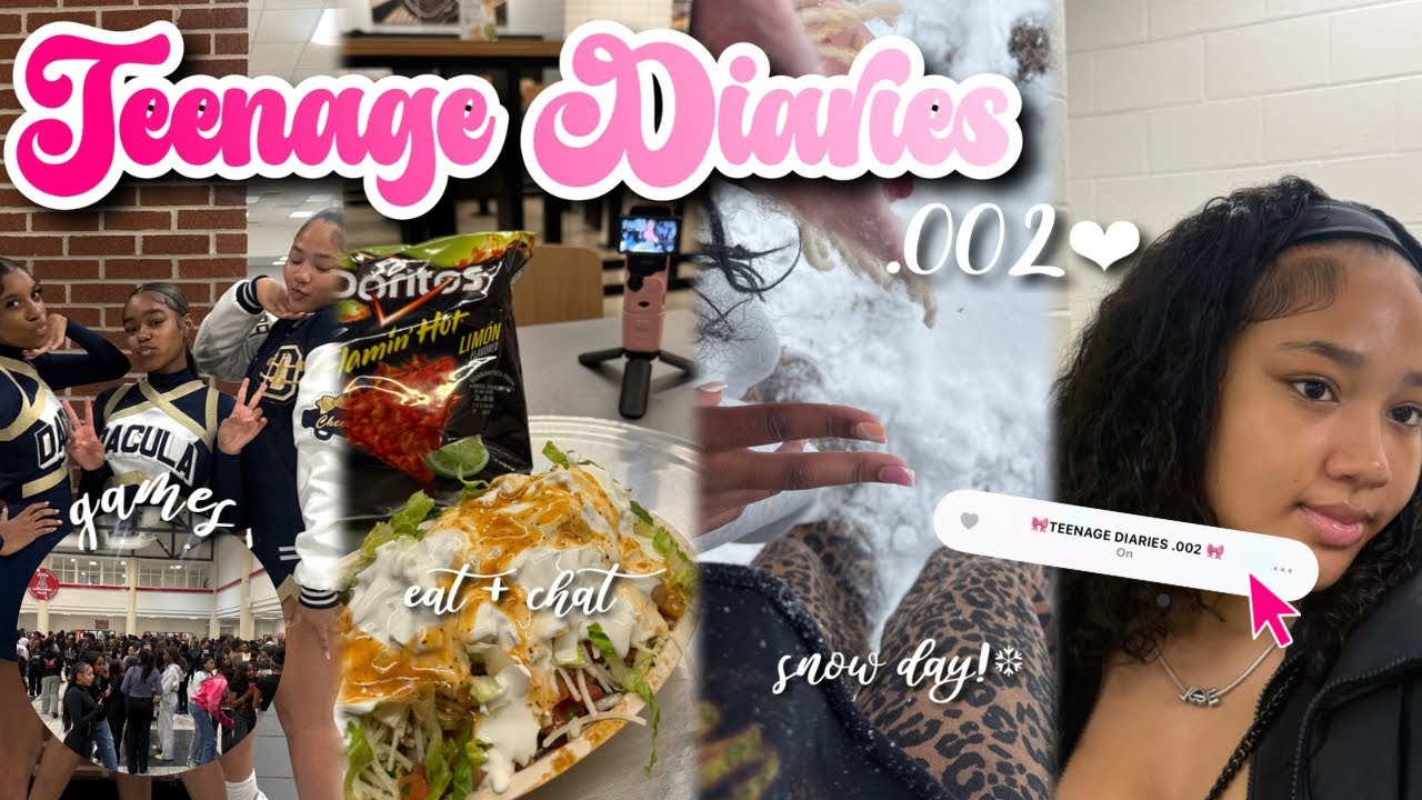 ДНЕВНИКИ ПОДРОСТКОВ 002 ✰ | Игры, СНЕГ, друзья, школа, на улице и т. д. || Лейлани Элиз