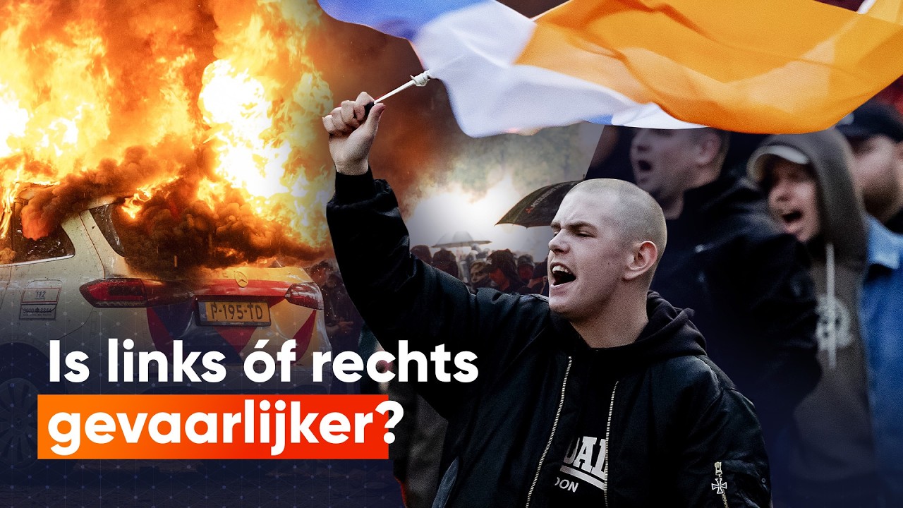 Zo gevaarlijk zijn extreemrechts en extreemlinks