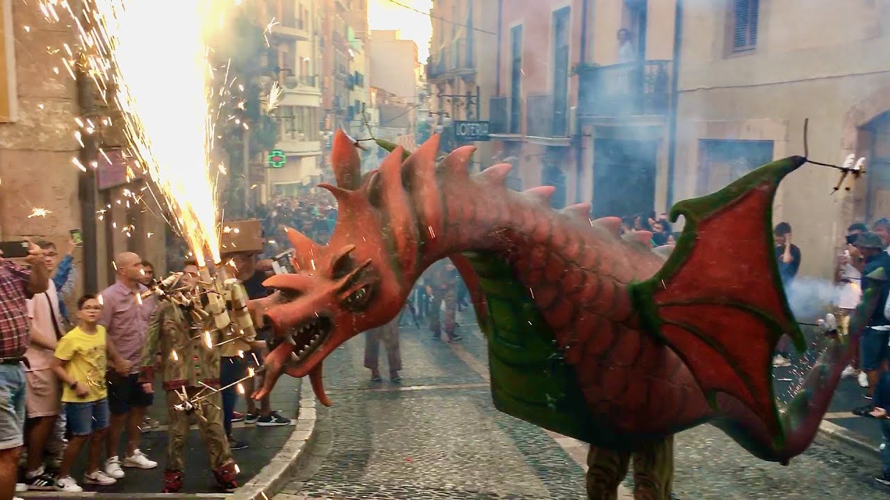 La Cercavila de Santa Tecla CERCAVILA 1ª sortida Seguici Popular (Tarragona Festes Santa Tecla 2022)