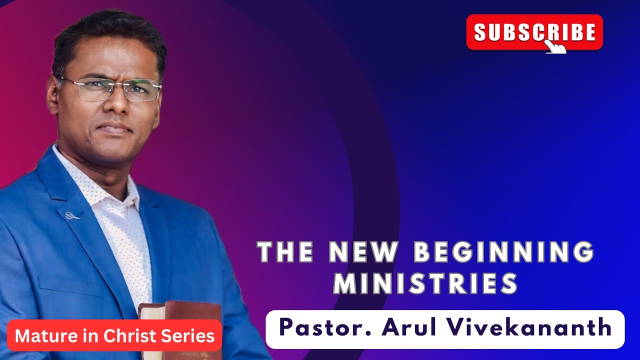 Word of God || Pastor Arul Vivekananth || TNBM || Trivandrum Tamil Church