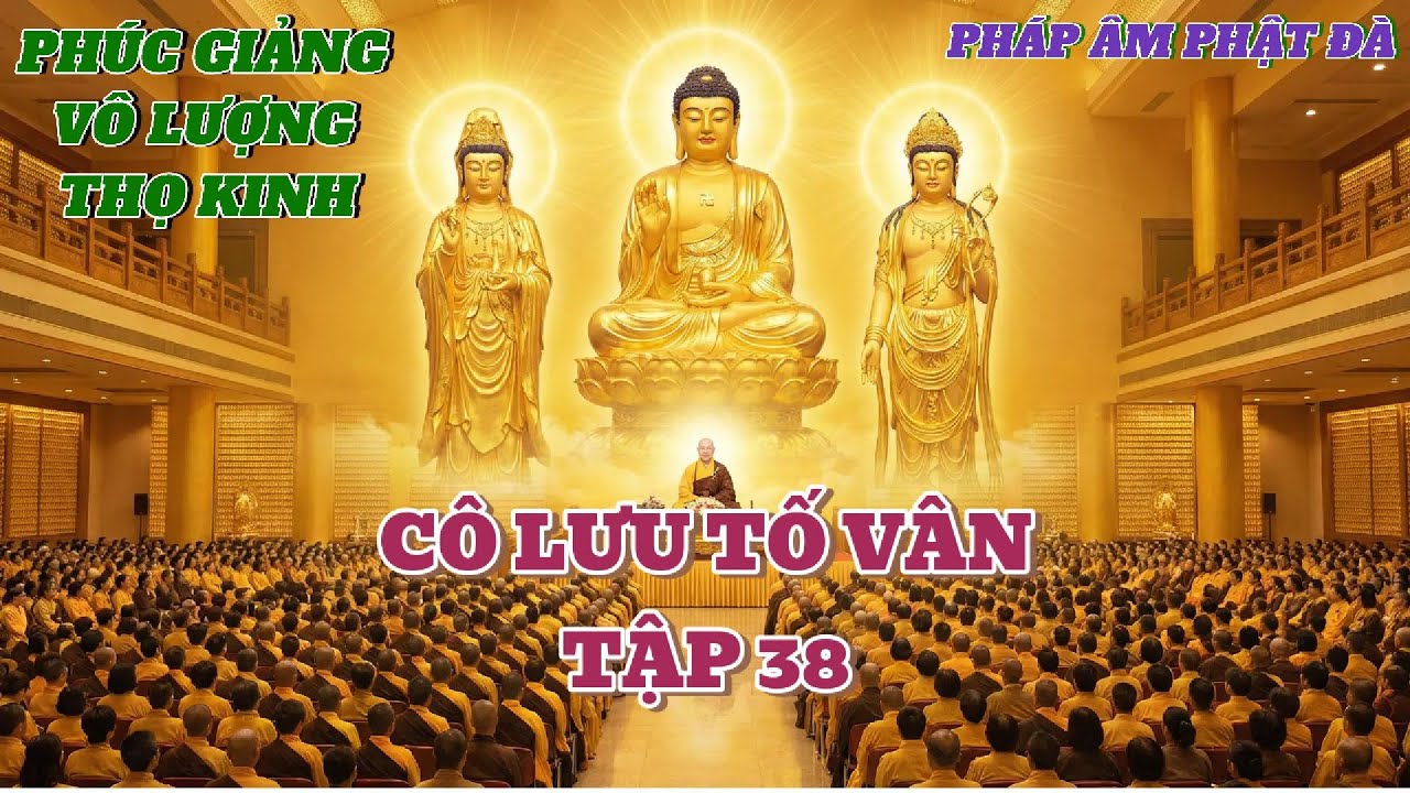 KINH VÔ LƯỢNG THỌ PHÚC GIẢNG ( CÔ LƯU TỐ VÂN CHỦ GIẢNG ) LẦN 3 TẬP 38