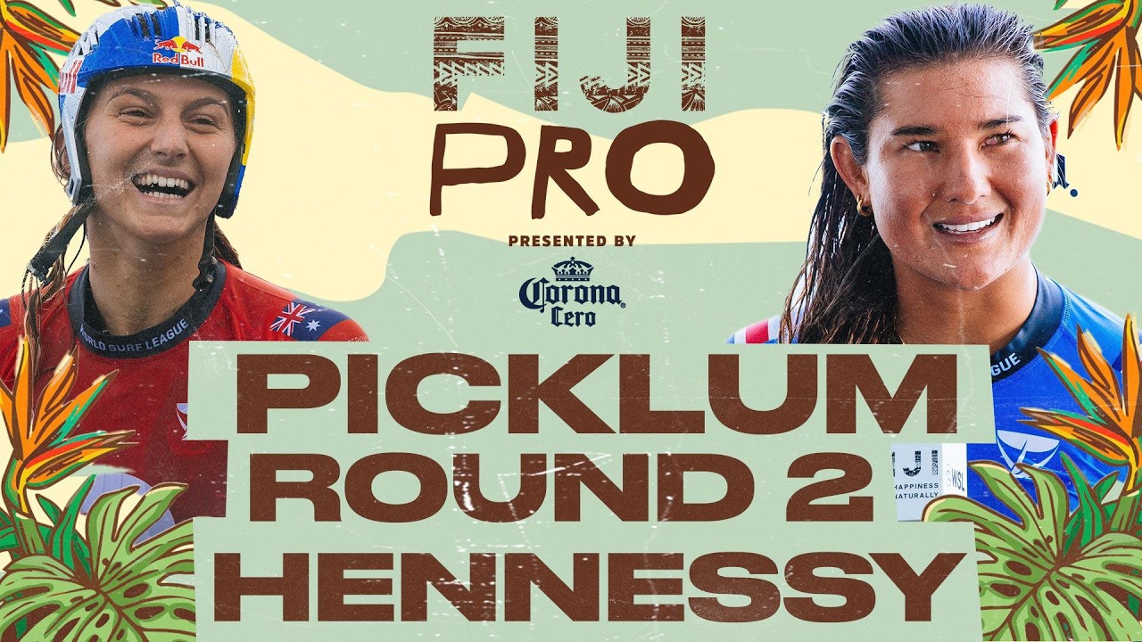 Molly Picklum vs Brisa Hennessy | Fiji Pro presented by Corona Cero 2026 - Round 2