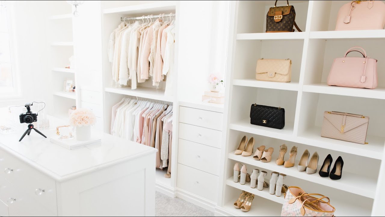 SPRING CLOSET TOUR!🌸 SLMISSGLAM VLOG