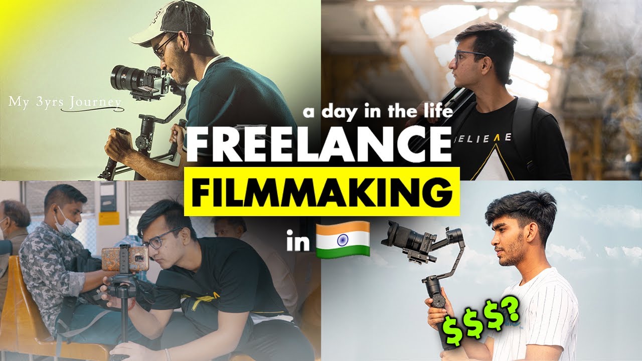 A day in the life of a FREELANCE FILMMAKER in INDIA ft. @Loststoner  🎬 | How to make VIDEOS?