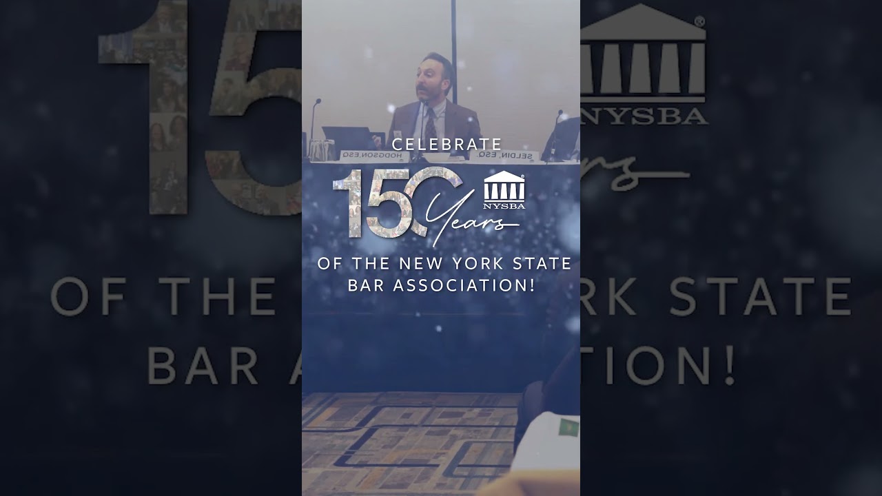 Save the Date! | Annual Meeting 2026 | 150 Years #newyorklaw #lawyer #barassociation #NYSBA150