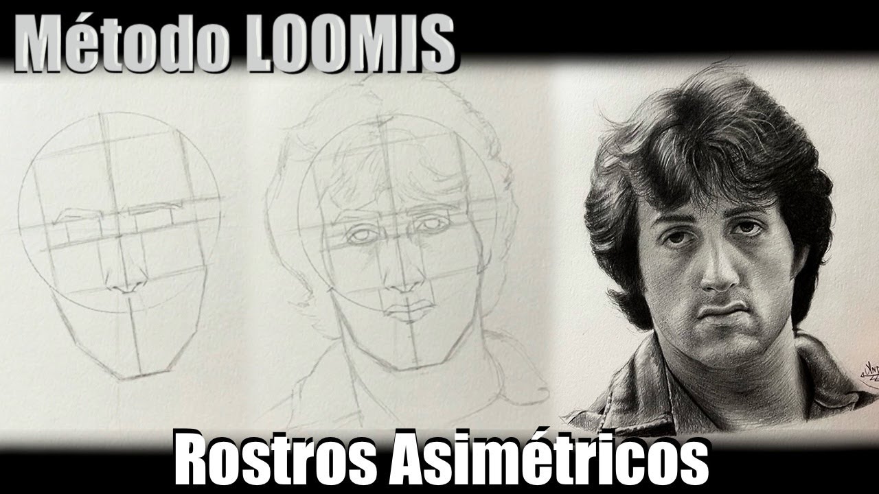 CÓMO Adaptar el Método LOOMIS en Rostros ASIMÉTRICOS