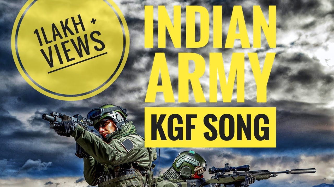 Indian Armed Forces Dheera Dheera Kgf Version | Armed forces | Tribute | CREDITS TO TSERIES