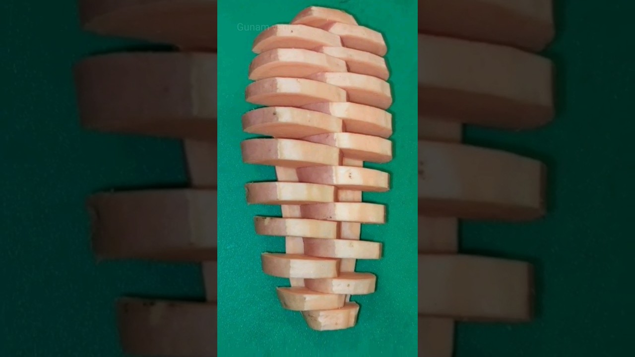 How to Carve and Decorate Sweet Potatoes